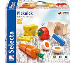 Selecta 62020 Picknick, Klett und Schneidespielzeug fpr Kinder von 2 bis 5 Jahren für 11,73€ (VG: 20,99€)