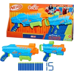 Nerf Elite Junior Ultimate Starter Set mit 2 Blaster + Darts für 8,44€ (Vergleich: 14,90€)