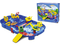 Aquaplay 8700001516 – Wasserbahn Set „Schleusenbox“, 27-teilig für 20,11€ (VG: 29,78€)
