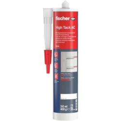 Fischer High Tack AC Montageklebstoff, geruchsneutral, wasserbasiert, 310ml für 5,99€ (Vergleich: 8,77€)