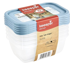 5 x 500ml keeeper Tiefkühldose mit Deckel für 4,99€
