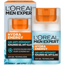 L’Oréal Men expert Hydra Energy 24H Anti-Müdigkeit kühlendes Gel, 50ml für 5,09€ (Vergleich: 7,49€)