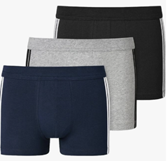 3er Pack Schiesser Herrenboxershorts aus Bio-Baumwolle für 23,95€