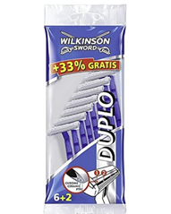 8er Pack Wilkinson Sword Duplo Herren Einwegrasierer für 1,61€