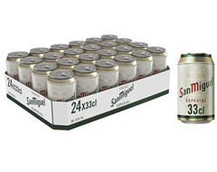 San Miguel Especial Dose DPG Bierpaket, EINWEG (24 x 0,33 l) für 15,29€