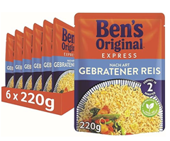 BEN’S ORIGINAL™ Express nach Art gebratener Reis (6 x 220 g) für 8,00€