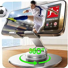 LISEN 360° drehbarer Handy-Ständer für den Tisch für 5,98€