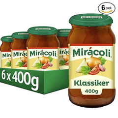 MIRÁCOLI Pasta Sauce Klassiker, 6 Gläser (6 x 400 g) für 8,81€