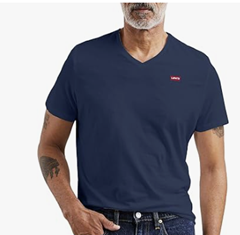 Levi’s Herren Original Housemark V-Neck T-Shirt für 12,48€ (Vergleich: 21,49€)
