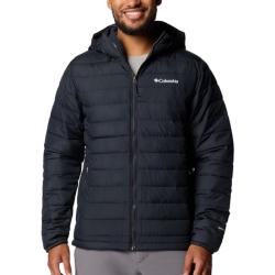 Columbia Powder Lite II Herren-Kapuzenjacke, Schwarz, Gr.: S – XL für 55,95€ (Vergleich: 77,54€)