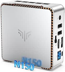 NiPoGi E2 Mini PC W-11 Pro, Intel Twin Lake N150(bis zu 3,6 GHz, 6 W TDP), 16 GB DDR4 512 GB M.2 SSD Mini Desktop Computer für 186,75€