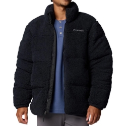 Columbia Puffect II Sherpa Herren Winterjacke, Schwarz, Gr.: S – XXL für 74,98€ (Vergleich: 100,85€)