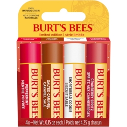 Burt’s Bees Geschenkset, Lippenbalsam-Set mit Bienenwachs und Vitamin E für 7,48€ (Vergleich: 15,74€)