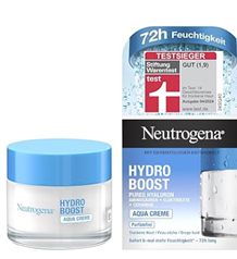 Neutrogena Hydro Boost Aqua Gesichtscreme mit Hyaluron, ölfrei und parfümfrei, 50 ml für 7,22€ (VG: 8,79€)