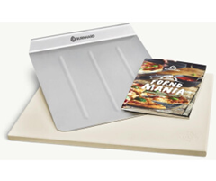 BURNHARD Pizzastein- und Pizzaschaufel-Set für 31,92€ (Vergleich: 44,89€)