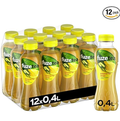 12 x Fuze Tea Schwarzer Tee Zitrone Zitronengras für 8,99€