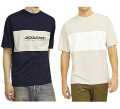 4 x JACK & JONES Herren Rundhals-Shirt für 30€ (Vergleich: 44,86€)