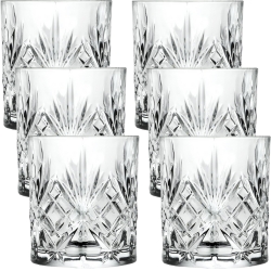 6-teilige RCR Whiskyglas Set Melodia für 17,19€ (Vergleich: 28,97€)