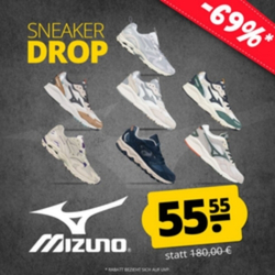SportSpar: Mizuno Sportschuh Sale mit sehr guten Preisen ab 55€