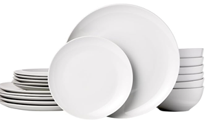 Amazon Basics Geschirrservice (18-teilig) für 42,24€