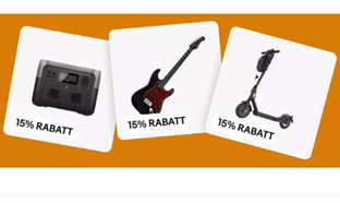 eBay: 15% Rabatt auf neue Brand-Highlights (Anker, Mould King, Blackview, Anker, Reolink usw.)