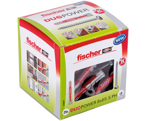Fischer Duopower 8×40 S PH LD (50 Stück) für 10,48€ (Vergleich: 17,34€)
