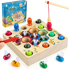 COOLJOY Magnetisches Angelspiel Montessori für 13,68€ (Vergleich: 19,84€)