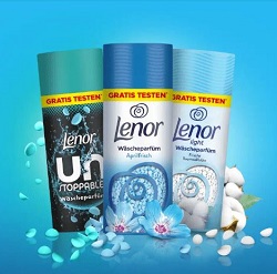 Lenor Wäscheparfüm Dank Erstattung kostenlos testen