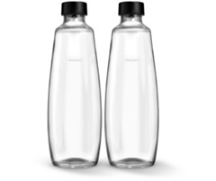 SodaStream 1L DUO Glasflaschen (2er-Pack) für 13,78€ (Vergleich: 16,44€)