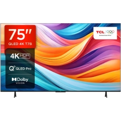 [neuer Bestpreis] 75″ TCL 75T7B QLED Pro Fernseher, 4K Ultra HD, HDR Pro für 551,65€ (Vergleich: 657,31€)