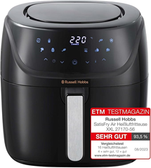 Russell Hobbs Heißluftfritteuse XXL 8L Rapid AirFryer für 69,99€ (Vergleich: 86,69€)