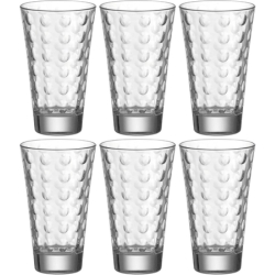 6-teiliges LEONARDO HOME Trinkglas Set Optic, 6 x 300ml für 11,94€ (Vergleich: 15,93€)