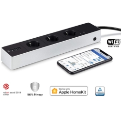 Eve Energy Strip – smarte Dreifach-Steckdosenleiste, Stromverbrauchsmessung für 69,99€ (Vergleich: 79,99€)