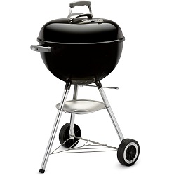 Weber Classic Kettle Holzkohlegrill, Ø 47cm Grillfäche für 77€ (Vergleich: 109,99€)