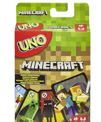 Mattel UNO Minecraft Edition für 5,99€ (Vergleich: 9,95€)