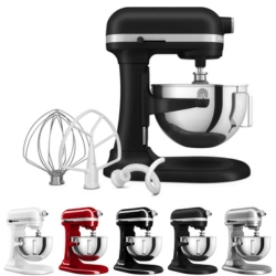 KitchenAid 5 KSM 55 Heavy Duty Küchenmaschine in Rot, Schwarz, Weiß oder Silber für 399€ (Vergleich: 482,16€)