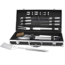 Küchenprofi BBQ Set (16-tlg.) im Alu-Koffer für 34,89€ (Vergleich: 58,96€)