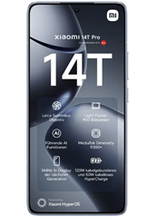 Xiaomi 14T Pro für 1€ mit 35GB 5G Daten, SMS und Sprachflat für 19,99€/Monat + 50€ Wechselbonus