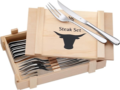 WMF Steakbesteck (12-teilig, Edelstahl) für 22,44€ (Vergleich: 28,94€)
