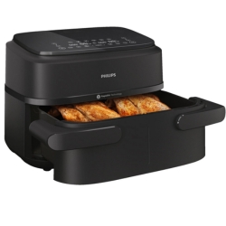 Philips XXL Heißluftfritteuse NA 150/00 7,1 Liter, abtrennbarer Korb für 116,10€ (Vergleich: 144,02€)