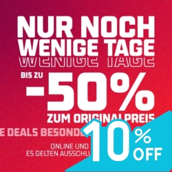 Foot Locker: bis zu 50% Rabatt im Sale + 10% EXTRA-Rabatt