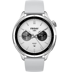 XIAOMI S4 Smartwatch Aluminium mit Titanlegierung Silikon, 22 mm für 125,10€ (Vergleich: 139€)