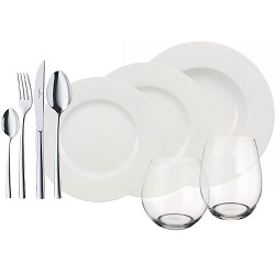 Villeroy & Boch Wonderful World White 4 Friends Geschirr-Set (36-teilig) für 157,95€ (Vergleich: 189€)