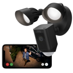 Ring Flutlichtkamera Plus Überwachungskamera für außen mit WLAN für 99,99€ (Vergleich: 129€)