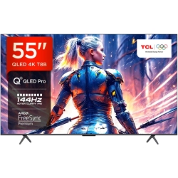 55″ Fernseher TCL 55T8B QLED Pro 144Hz, 4K UHD, HDR Pro für 439€ (Vergleich: 599,99€)