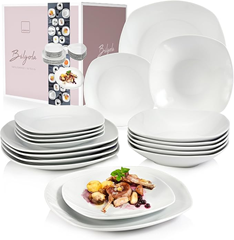 SÄNGER Tafelservice Bilgola Weiß (18-teilig) für 43,72 € (Vergleich: 65,82 €)