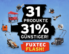 [endet heute] Fuxtec: 31% Rabatt auf 31 Produkte