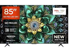 TCL 85Q6C QD-Mini LED Fernseher (85 Zoll) für 1.299 € (Vergleich: 1.438,95 €)