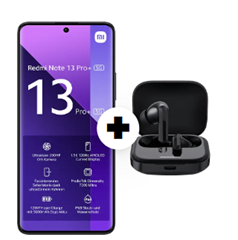 Xiaomi Redmi Note 13 Pro+ 5G + Xiaomi Redmi Buds 5 für 1€ mit 4GB 5G Daten, Sprach- und SMS Flat im o2 Netz für 9,99€/Monat