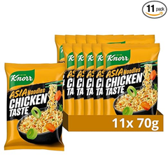 Knorr Instant Nudeln Chicken Taste (11 x 70 g) für 5,84 € (entspricht 0,53 € pro Portion)